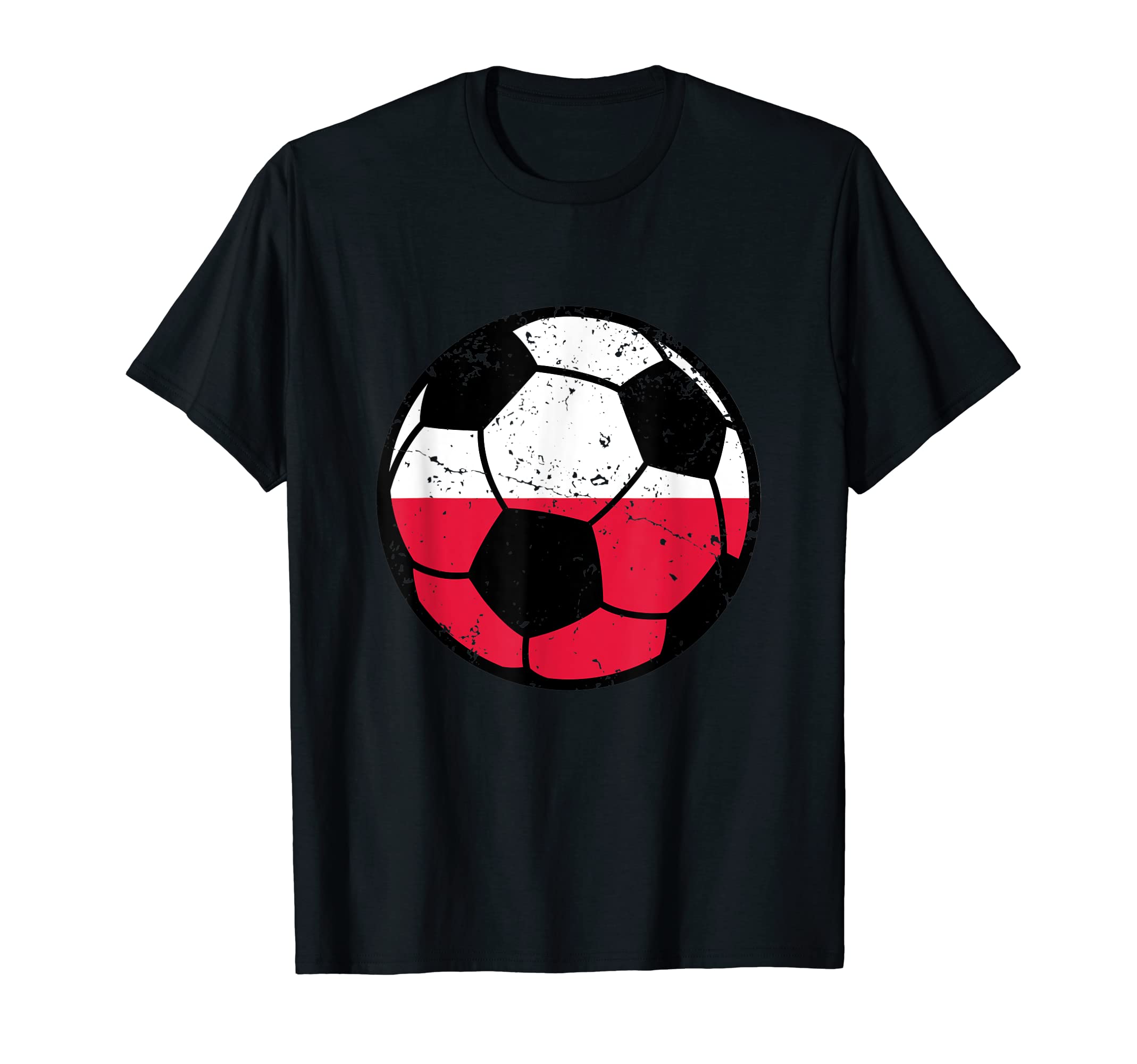 Poland Flag Soccer Fans Football Lovers T-Shirt - Unique Graphic Unisex - T-Shirt, Sweatshirt, Hoodie