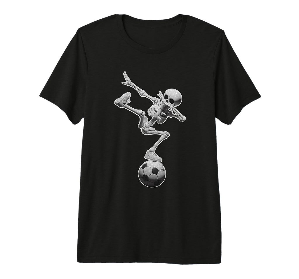 Dabbing Skeleton Soccer Spooky Season T-Shirt - Unique Graphic for Adults - T-Shirt, Sweatshirt, Hoodie