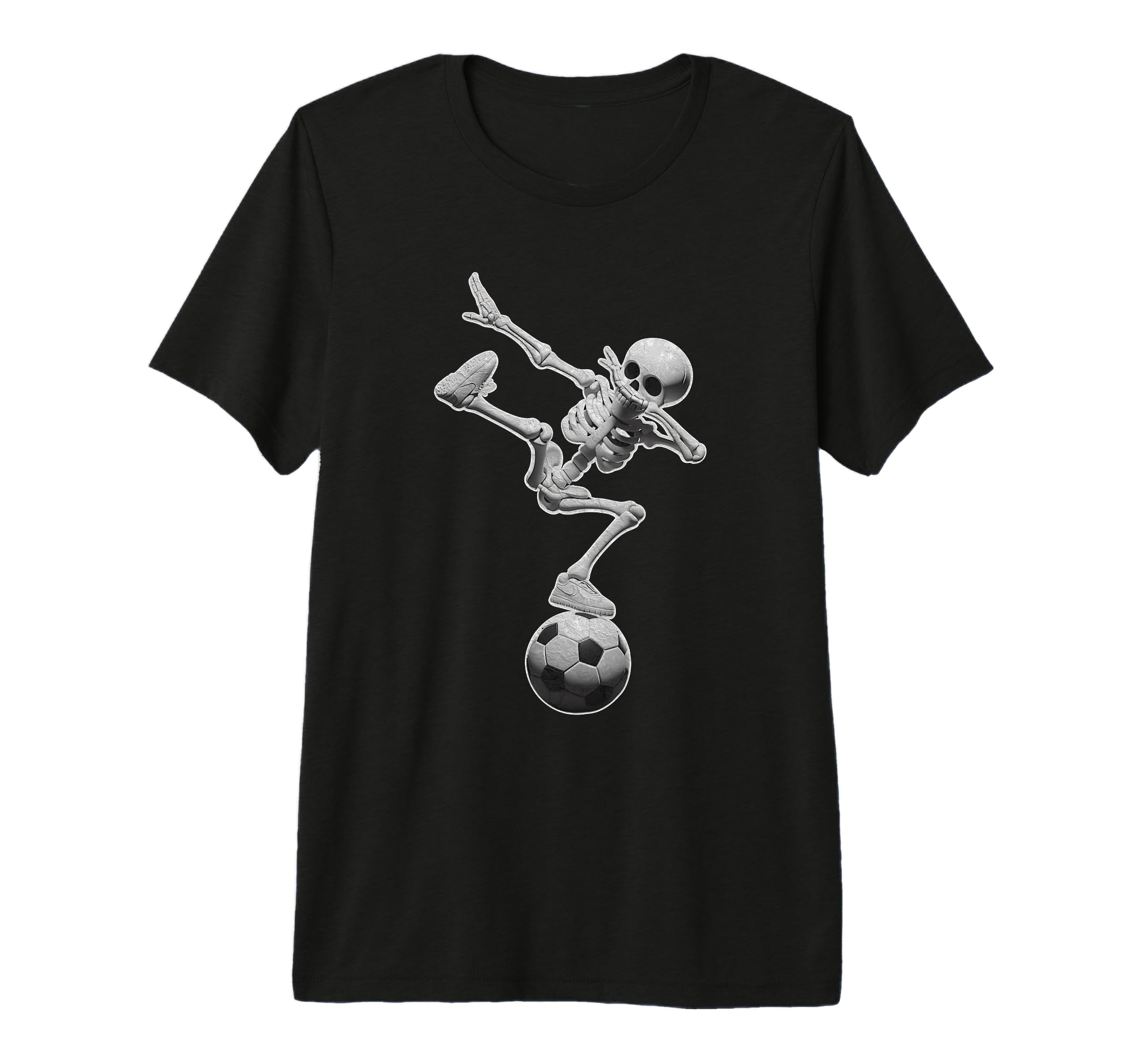 Dabbing Skeleton Soccer Spooky Season T-Shirt - Unique Graphic for Adults - T-Shirt, Sweatshirt, Hoodie