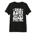Groovy Hockey Goalie Aunt Hockey T-Shirt - Fun Novelty Design Men Women - T-Shirt, Sweatshirt, Hoodie