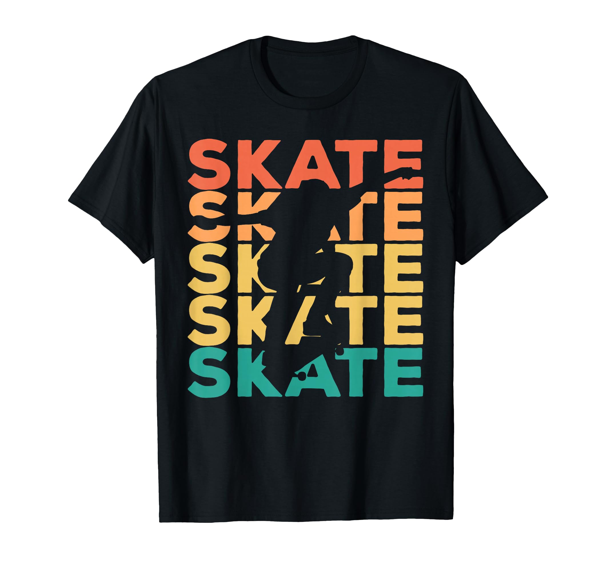 Skating Gift Skaters Skateboarders T-Shirt - Custom Art Print Men Women - T-Shirt, Sweatshirt, Hoodie
