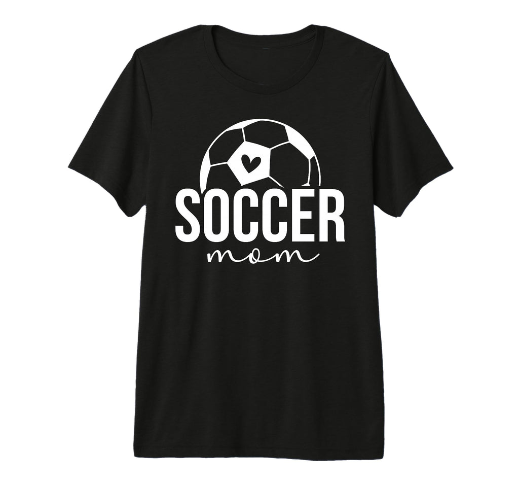 Soccer Mom Soccer Player Mom Soccer Mama T-Shirt - Custom Art Print Unisex - T-Shirt, Sweatshirt, Hoodie