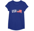 Superfan Usa Minimal Flag Stripe T-Shirt - Minimalist Print for Adults - T-Shirt, Sweatshirt, Hoodie