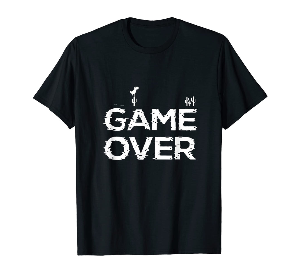 Game Over Internet Off Funny Gaming Gift T-Shirt - Custom Art Print Unisex - T-Shirt, Sweatshirt, Hoodie