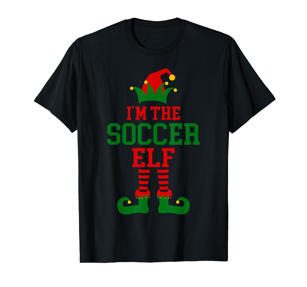 Family Matching Im Soccer Elf T-Shirt - Fun Novelty Design Men Women - T-Shirt, Sweatshirt, Hoodie