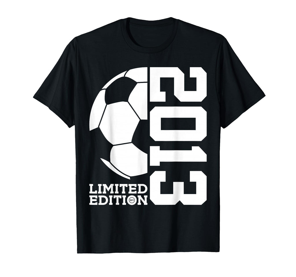 13Th Birthday Soccer 2013 T-Shirt - Graphic Print for Adults - T-Shirt, Sweatshirt, Hoodie