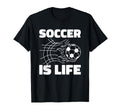 Soccer Player Sports Lover Soccer T-Shirt - Fun Novelty Design for Adults - T-Shirt, Sweatshirt, Hoodie