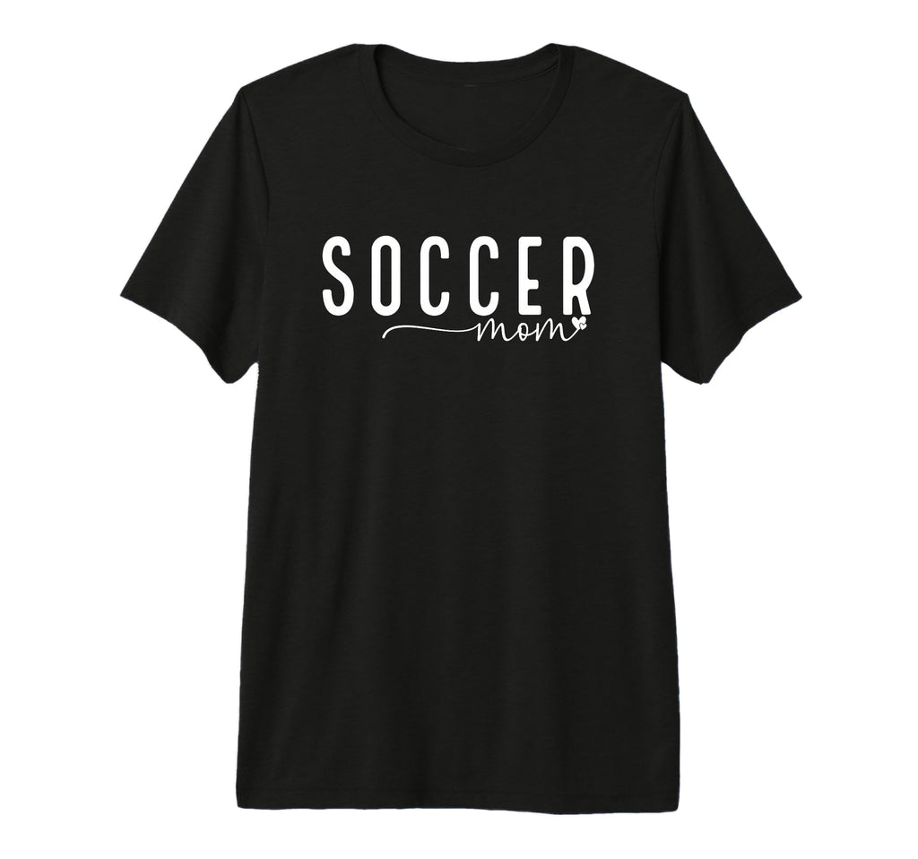 Soccer Mama Soccer Mom Era Tri Blend T-Shirt - Custom Art Print Unisex - T-Shirt, Sweatshirt, Hoodie