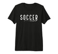 Soccer Mama Soccer Mom Era Tri Blend T-Shirt - Custom Art Print Unisex - T-Shirt, Sweatshirt, Hoodie