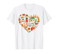 Love Ukraine Ukrainian National Symbols T-Shirt - Streetwear Style Unisex - T-Shirt, Sweatshirt, Hoodie