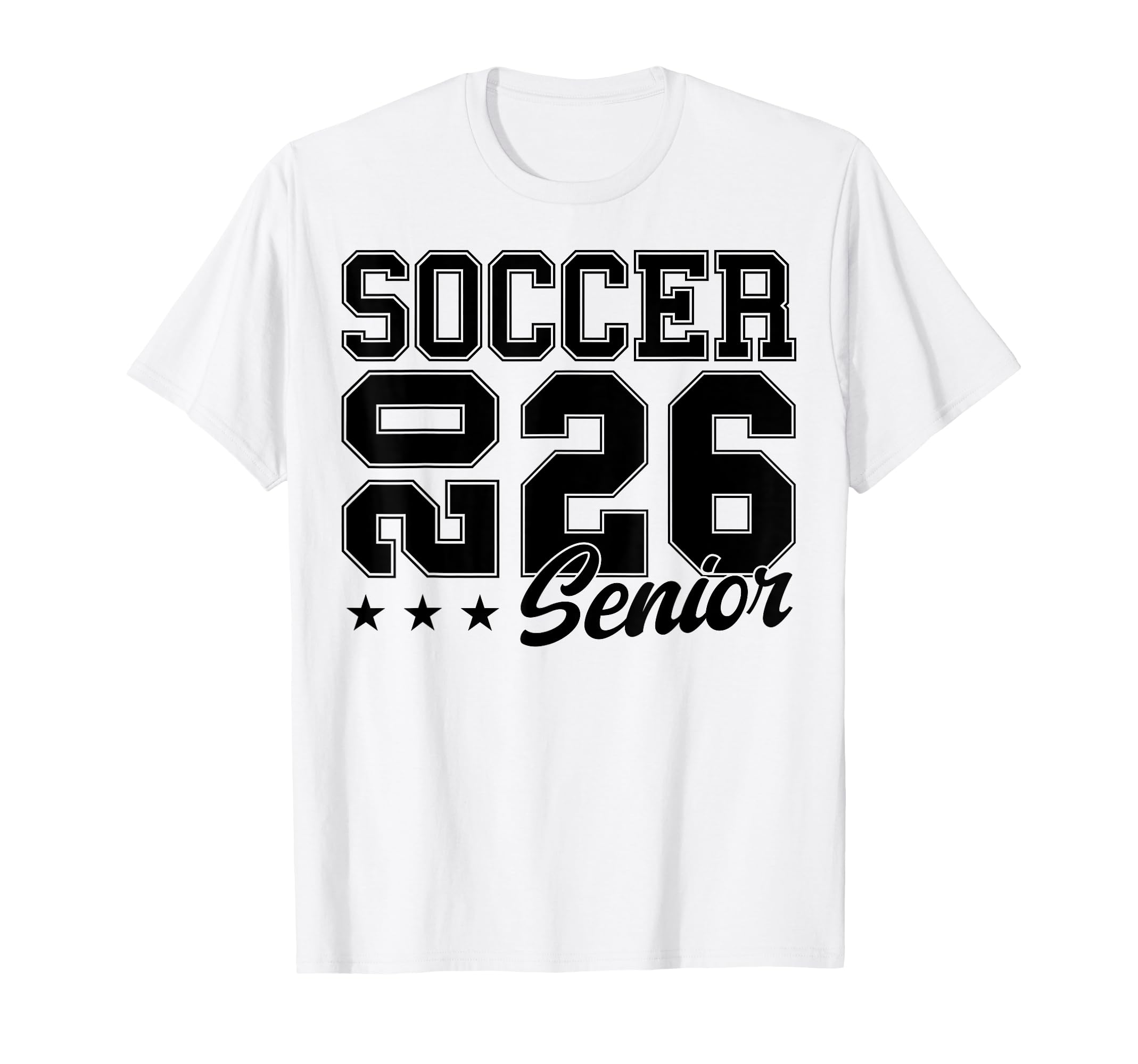 Soccer Senior Night Soccer Senior 2026 T-Shirt - Trendy Graphic for Adults - T-Shirt, Sweatshirt, Hoodie