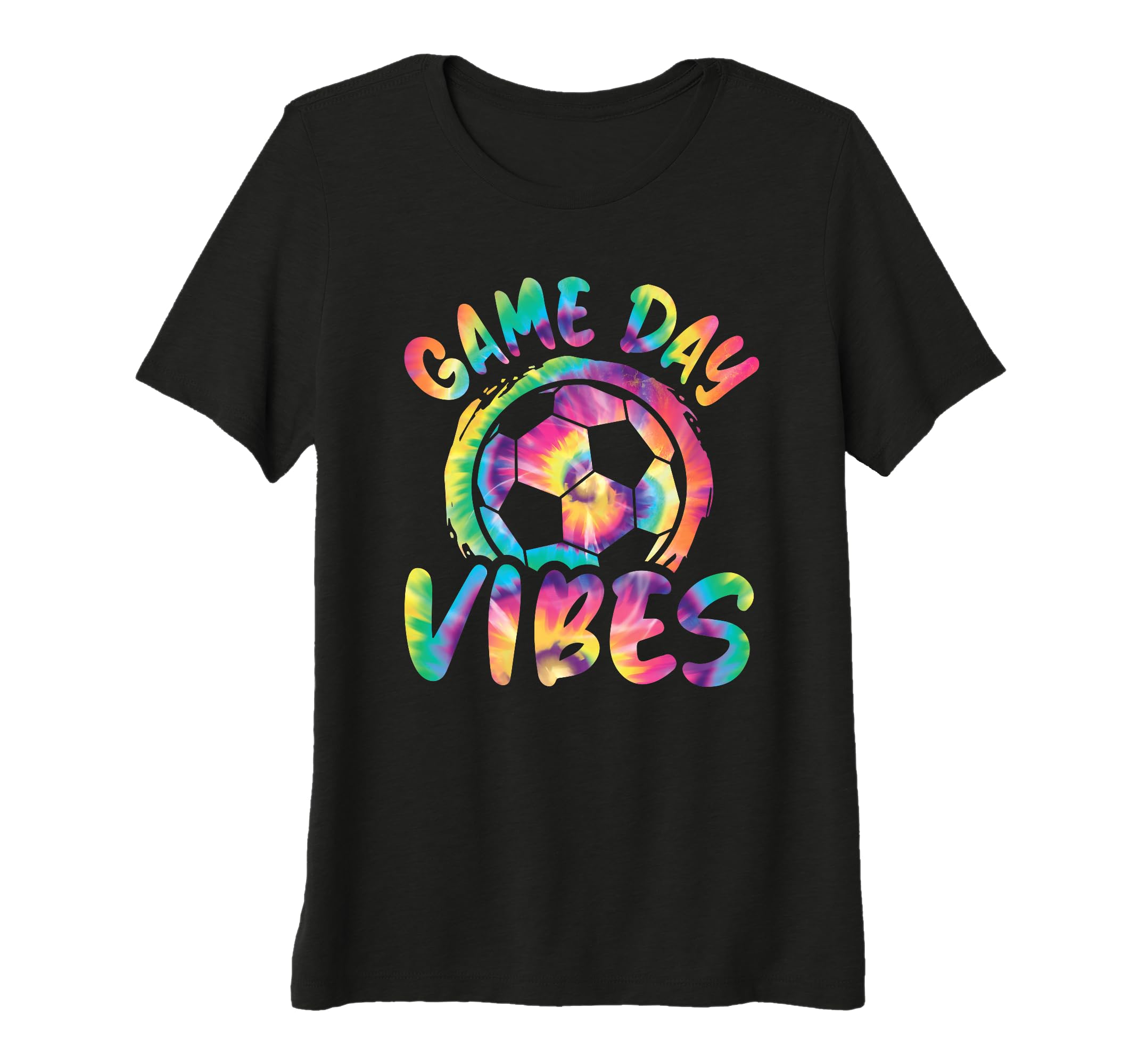 Womens Game Day Vibes Soccer Soccer T-Shirt - Graphic Print Men Women - T-Shirt, Sweatshirt, Hoodie