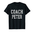 Coach Peter Custom Football Soccer T-Shirt - Minimalist Print Men Women - T-Shirt, Sweatshirt, Hoodie