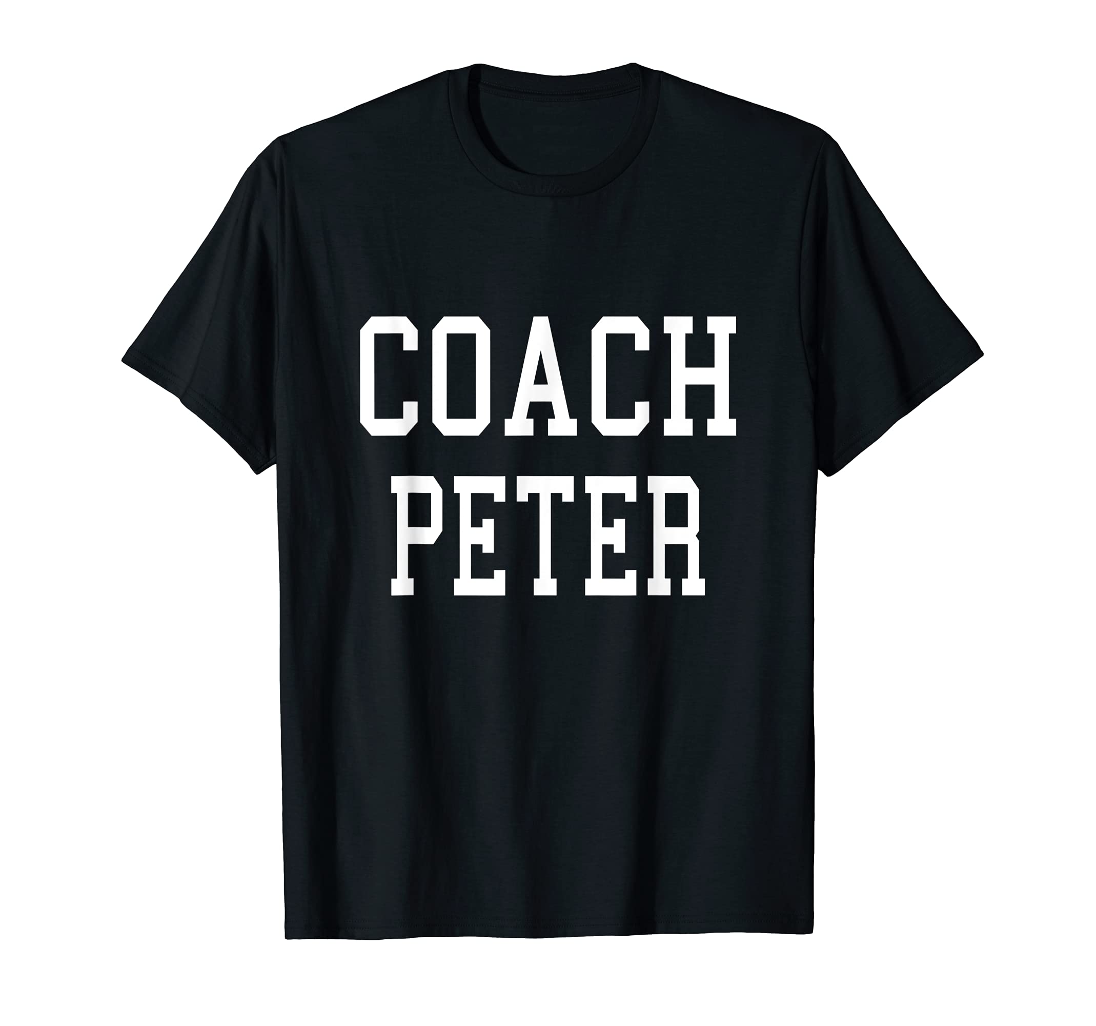 Coach Peter Custom Football Soccer T-Shirt - Minimalist Print Men Women - T-Shirt, Sweatshirt, Hoodie
