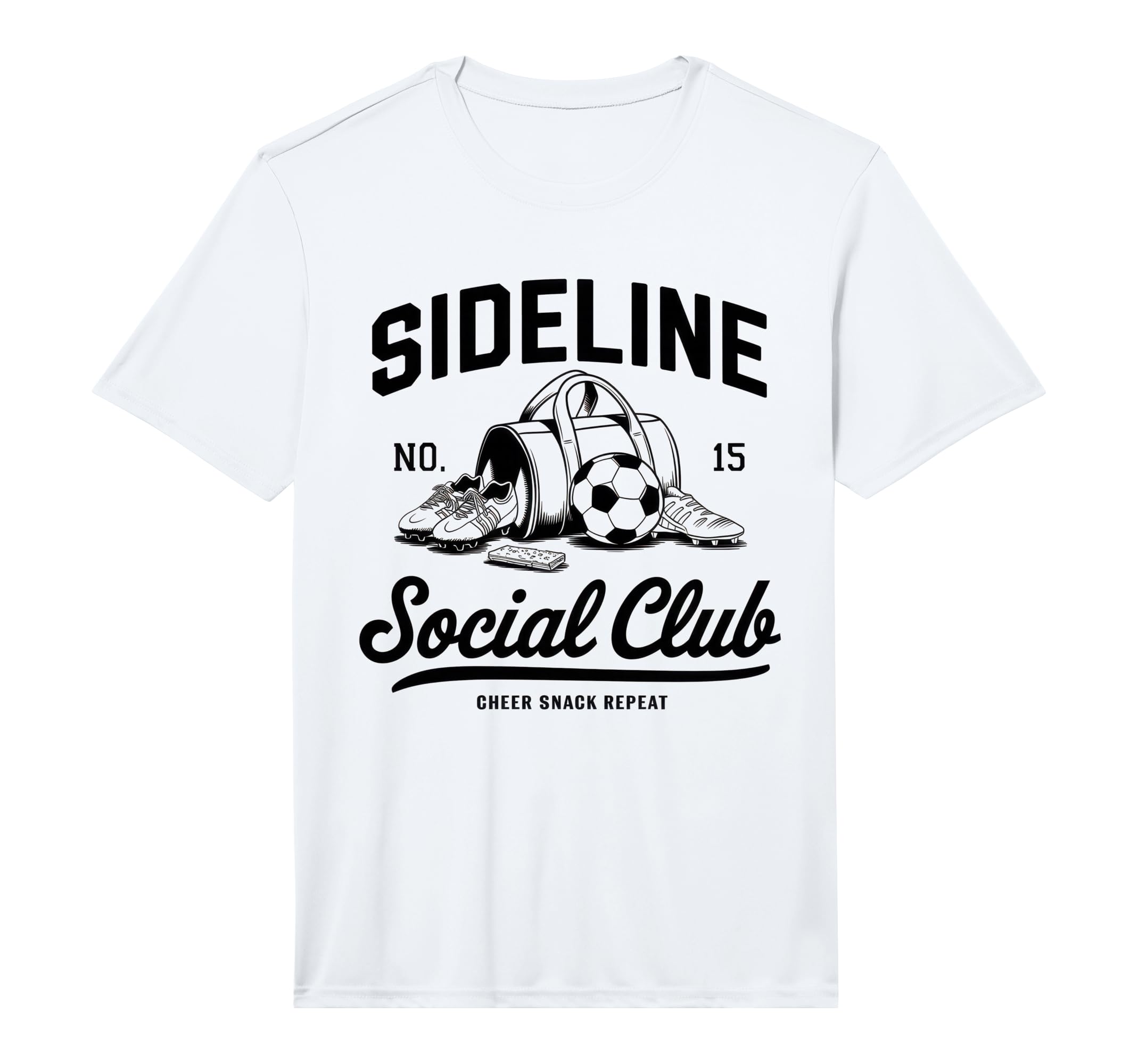 Sideline Social Club Soccer Mom Game T-Shirt - Aesthetic Graphic Men Women - T-Shirt, Sweatshirt, Hoodie