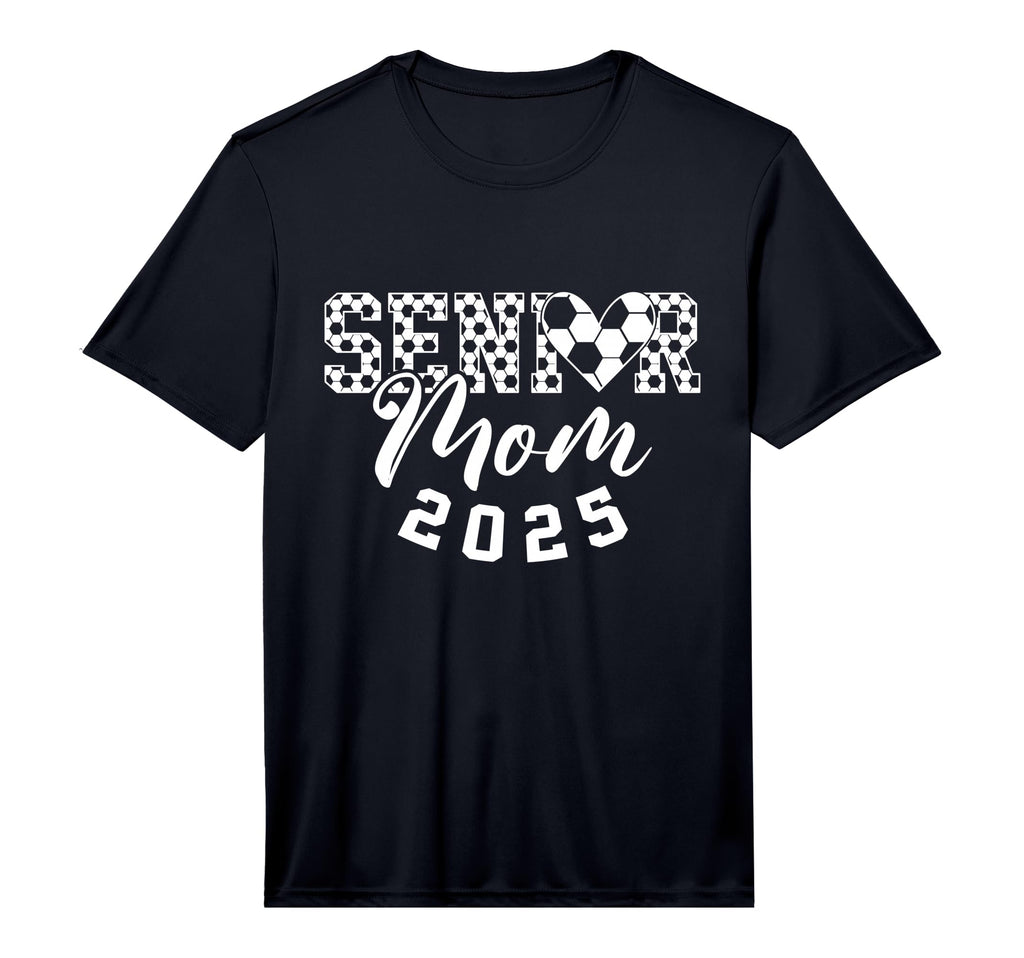 Class 2025 Senior Year Soccer Mom T-Shirt - Fun Novelty Design for Adults - T-Shirt, Sweatshirt, Hoodie