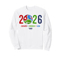 Superfan Global Cup 2026 Host Sweatshirt - Unique Graphic for Adults - T-Shirt, Sweatshirt, Hoodie