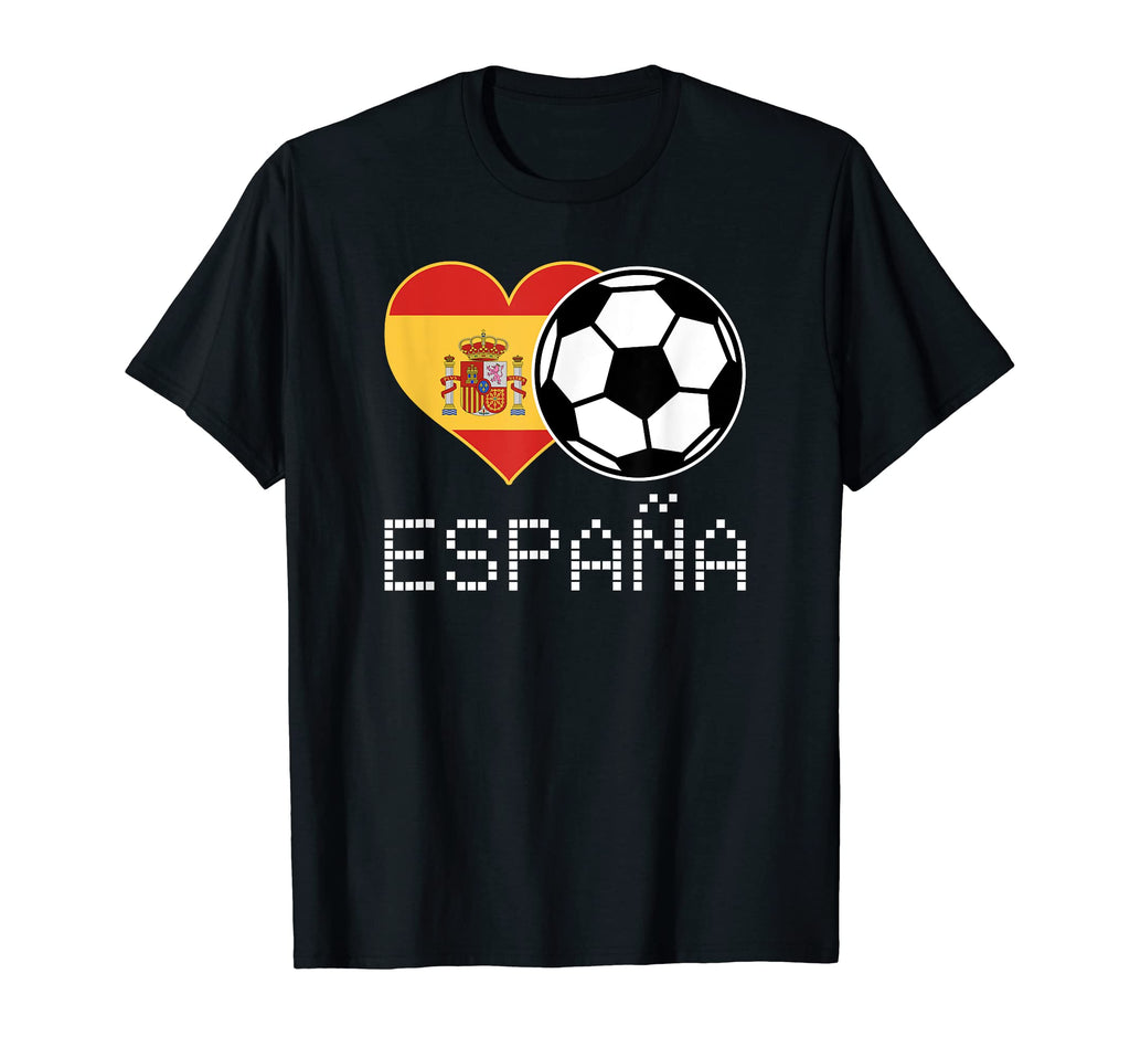 Espana Soccer Spanish Flag Spain Love T-Shirt - Custom Art Print Unisex - T-Shirt, Sweatshirt, Hoodie