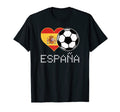Espana Soccer Spanish Flag Spain Love T-Shirt - Custom Art Print Unisex - T-Shirt, Sweatshirt, Hoodie