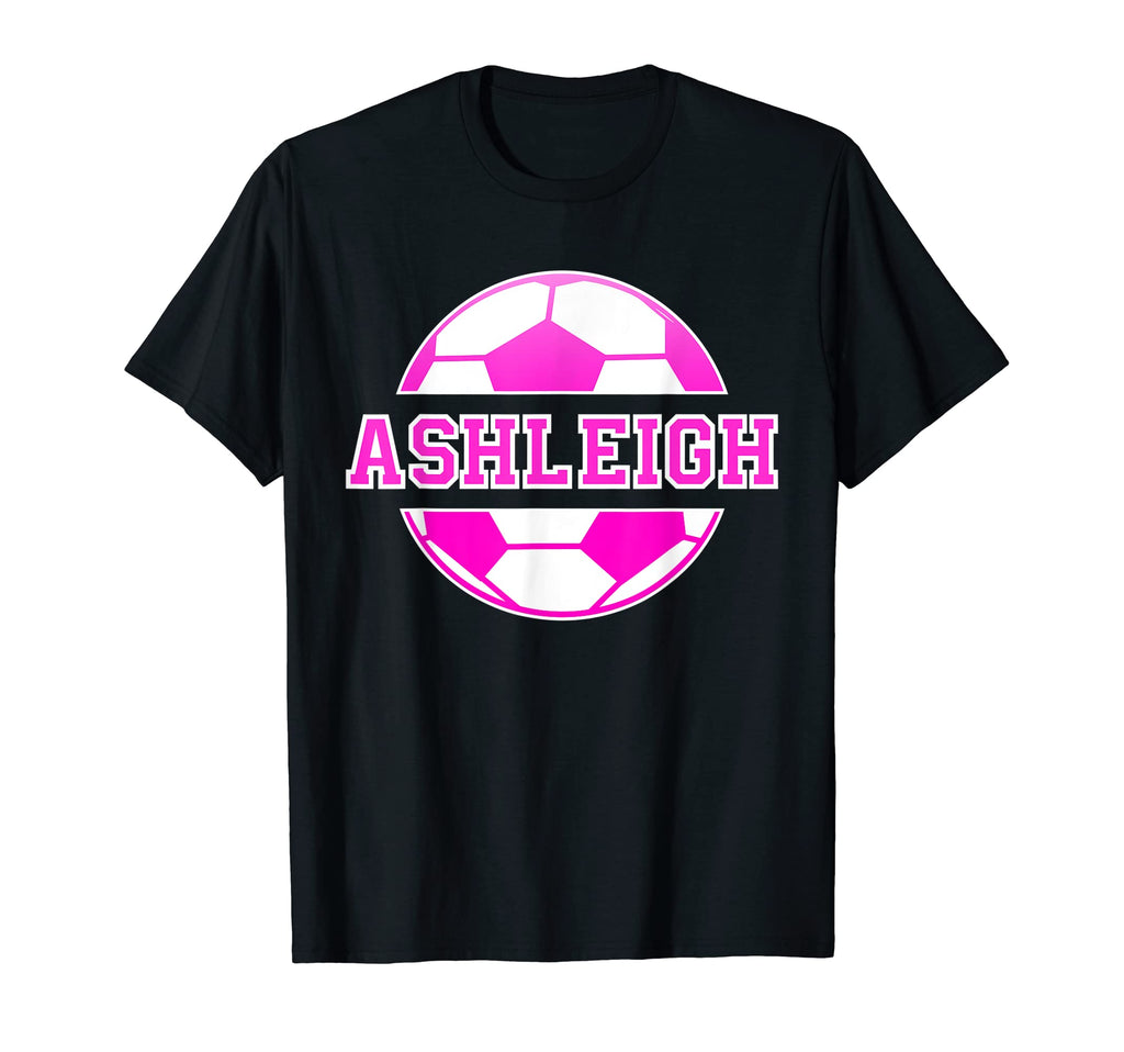 Ashleigh Name Soccer Play Football Sports T-Shirt - Trendy Graphic Unisex - T-Shirt, Sweatshirt, Hoodie