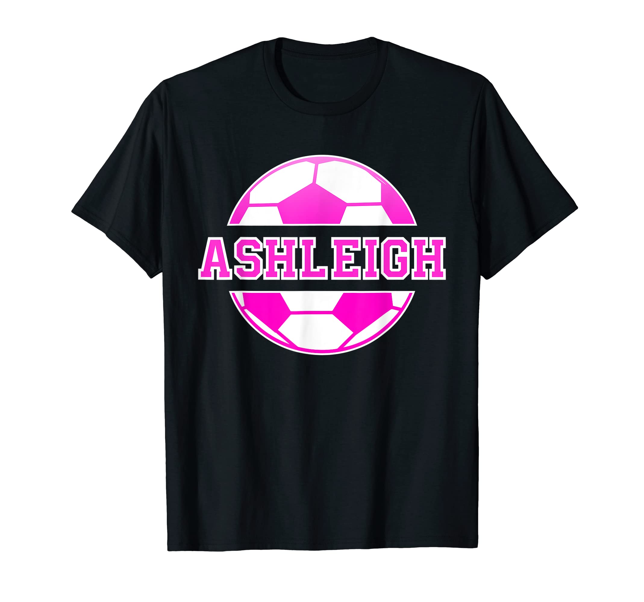 Ashleigh Name Soccer Play Football Sports T-Shirt - Trendy Graphic Unisex - T-Shirt, Sweatshirt, Hoodie