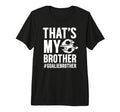 Proud Soccer Goalie Brother Soccer T-Shirt - Aesthetic Graphic for Adults - T-Shirt, Sweatshirt, Hoodie