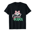 Goal Mama Soccer Bow Soccer Mom Pride T-Shirt - Aesthetic Graphic Unisex - T-Shirt, Sweatshirt, Hoodie