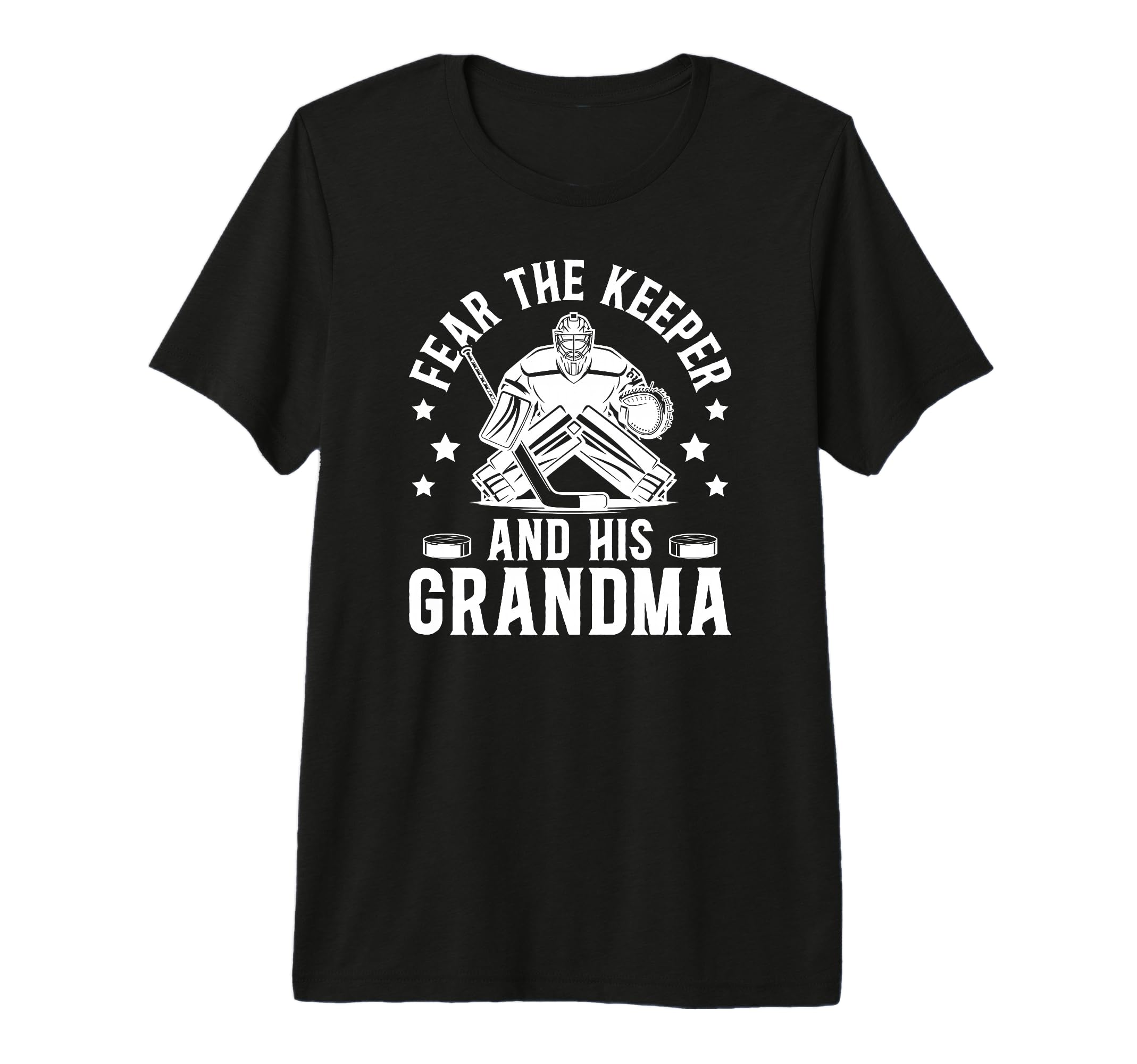 Funny Hockey Keeper Grandma T-Shirt - Casual Everyday Wear Men Women - T-Shirt, Sweatshirt, Hoodie