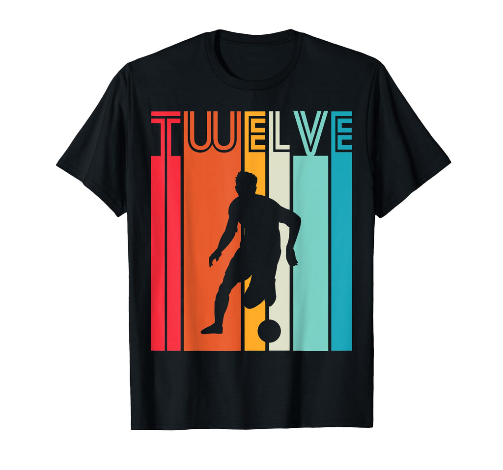 12 Years Soccer Gift 12Th Birthday T-Shirt - Unique Graphic Men Women - T-Shirt, Sweatshirt, Hoodie