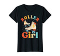70S Skater 80S Roller Skating Teen T-Shirt - Minimalist Print Men Women - T-Shirt, Sweatshirt, Hoodie