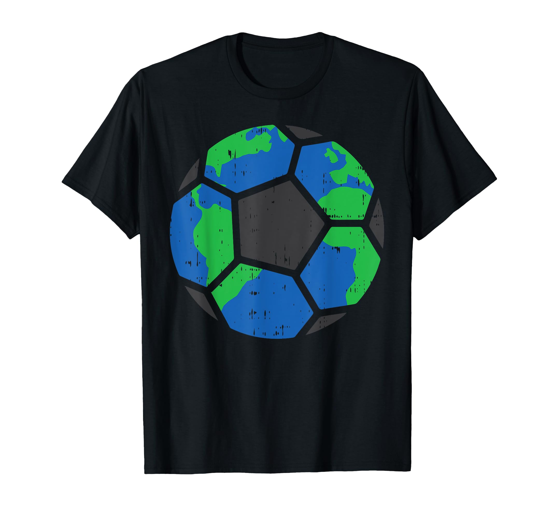 Soccer Ball Earth Day Football Sport T-Shirt - Novelty Apparel Men Women - T-Shirt, Sweatshirt, Hoodie