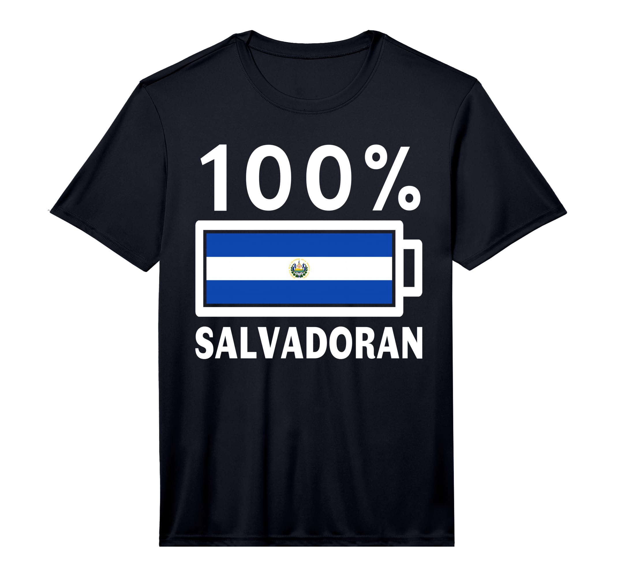 El Salvador Flag 100 Salvadoran T-Shirt - Casual Everyday Wear Men Women - T-Shirt, Sweatshirt, Hoodie