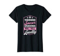 Womens Warning Soccer Grandma Will Yell T-Shirt - Unique Graphic Unisex - T-Shirt, Sweatshirt, Hoodie