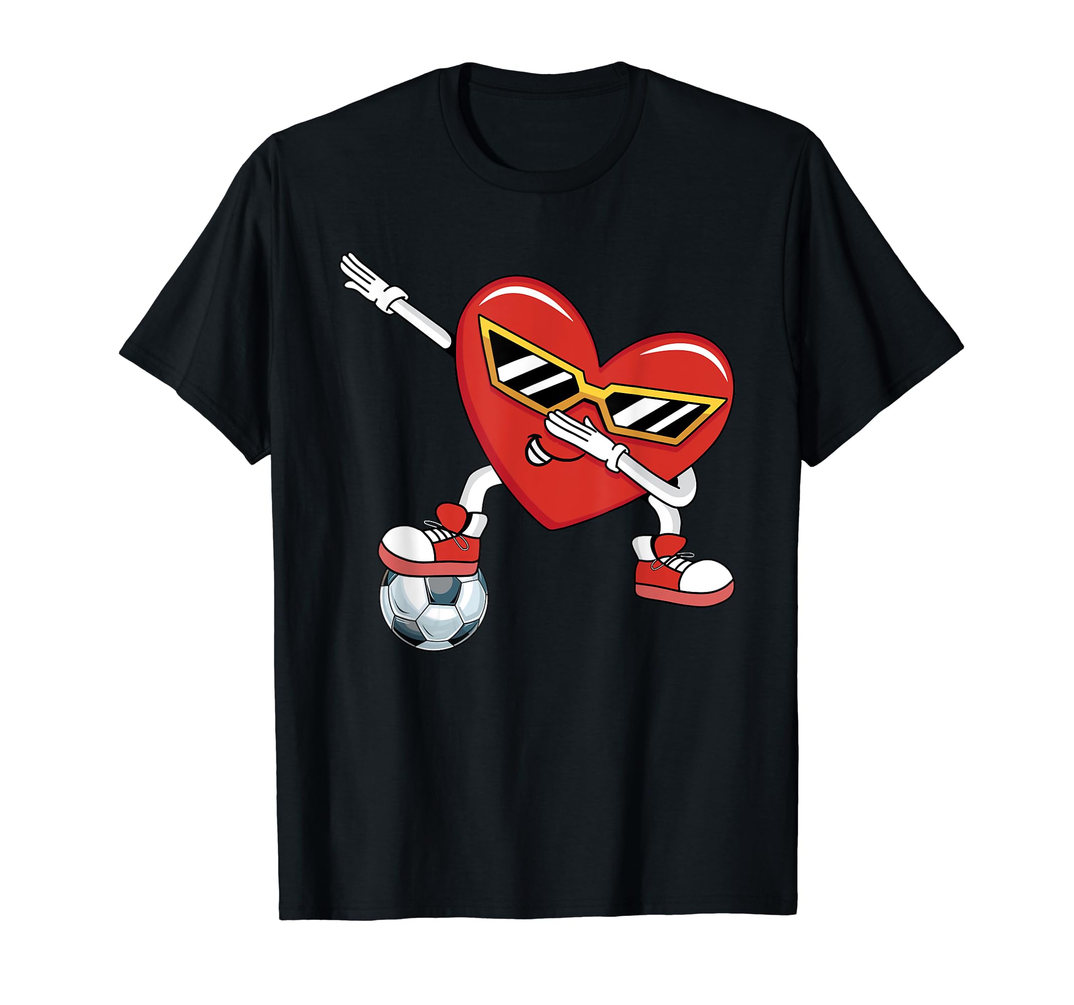 Soccer Love Valentines T-Shirt - Fun Novelty Design Men Women - T-Shirt, Sweatshirt, Hoodie