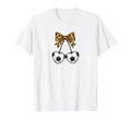 Soccer Coquette Leopard Soccer T-Shirt - Custom Art Print for Adults - T-Shirt, Sweatshirt, Hoodie