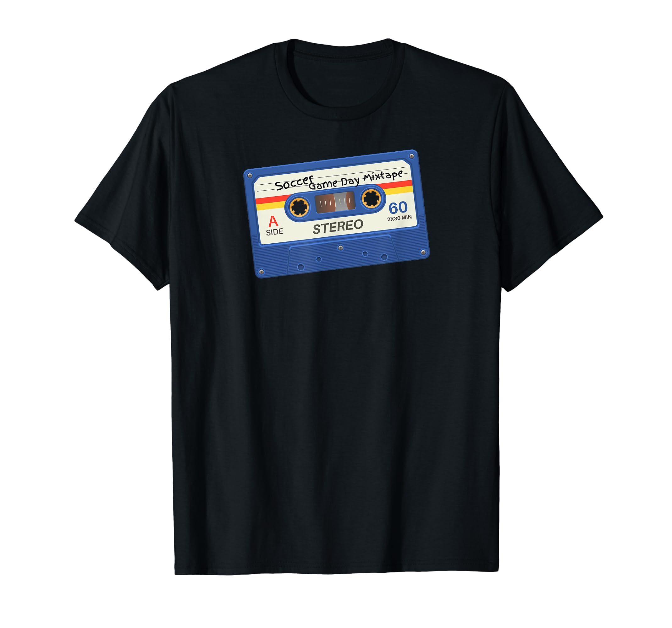 Soccer Game Day Mix Tape T-Shirt - Casual Everyday Wear Men Women - T-Shirt, Sweatshirt, Hoodie