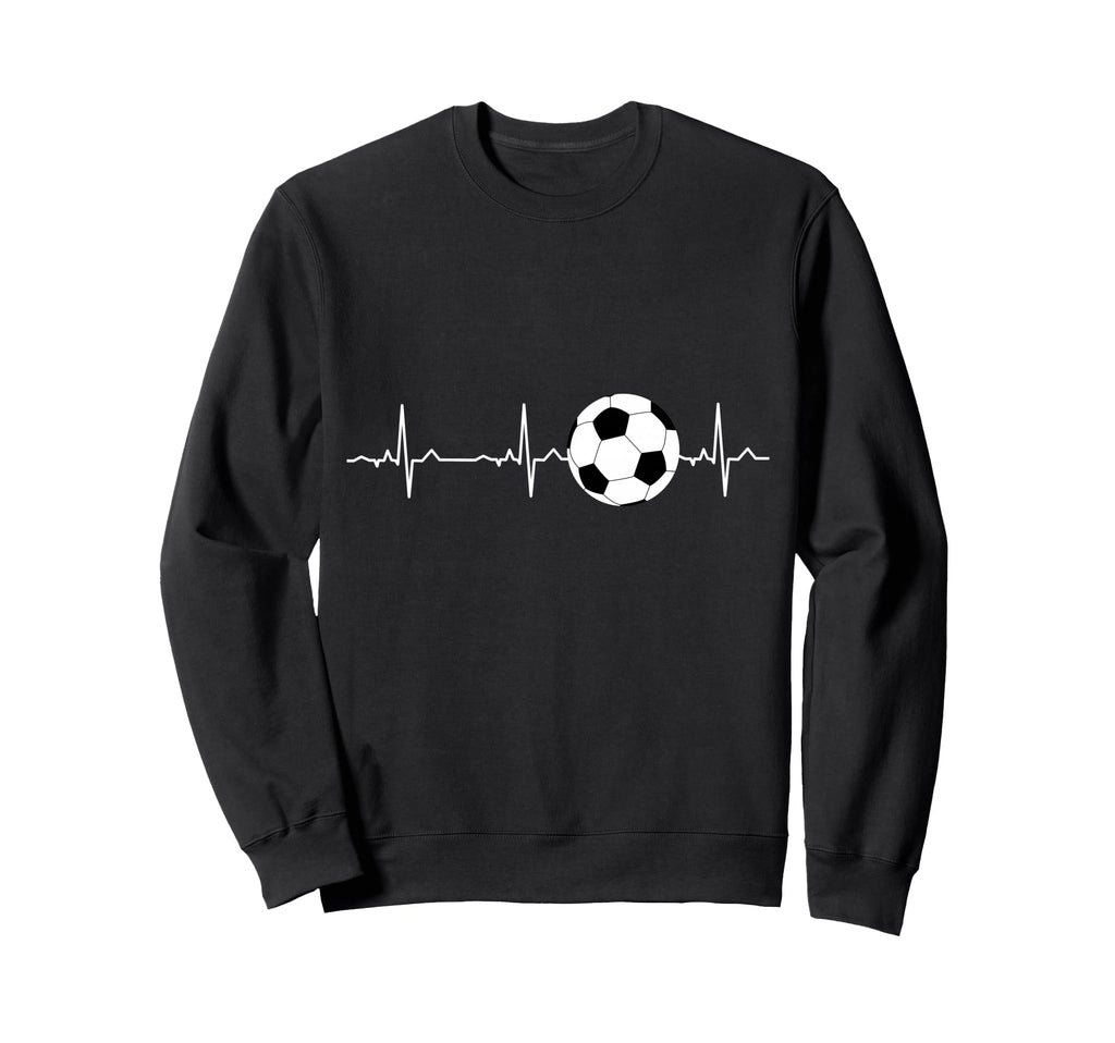 Soccer Heartbeat Best Soccer Player Sweatshirt - Unique Graphic Men Women - T-Shirt, Sweatshirt, Hoodie