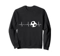 Soccer Heartbeat Best Soccer Player Sweatshirt - Unique Graphic Men Women - T-Shirt, Sweatshirt, Hoodie