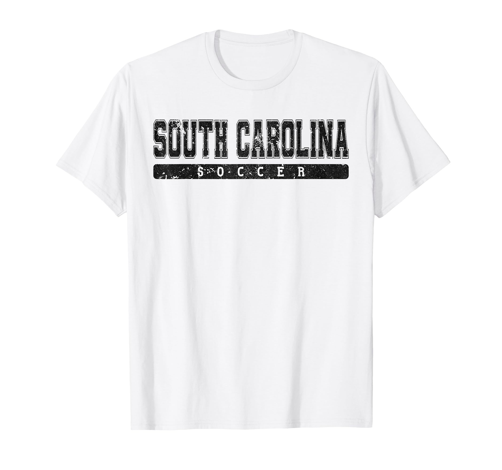 South Carolina Soccer Black Text T-Shirt - Minimalist Print Unisex - T-Shirt, Sweatshirt, Hoodie
