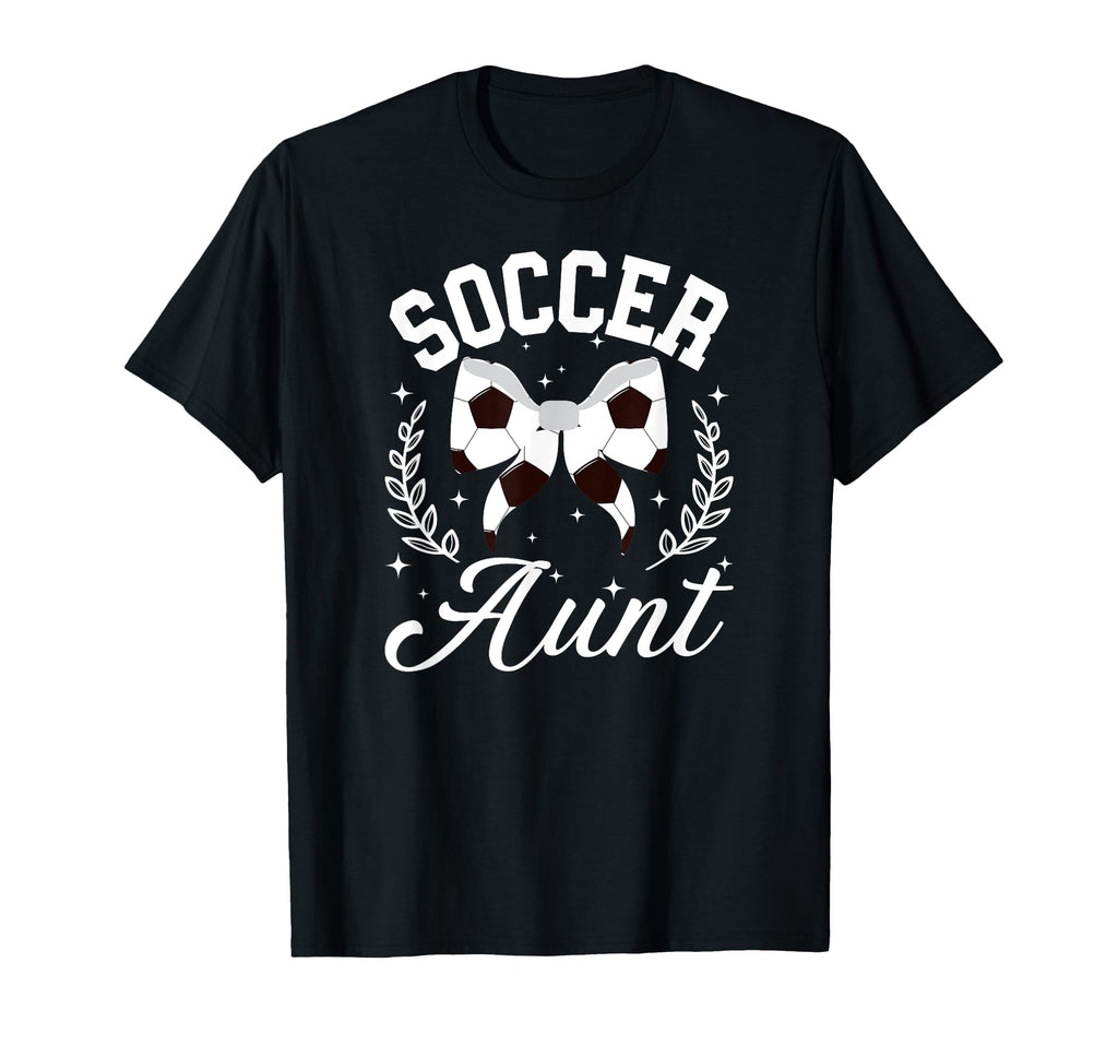 Soccer Aunt Coquette Soccer Player T-Shirt - Aesthetic Graphic Men Women - T-Shirt, Sweatshirt, Hoodie