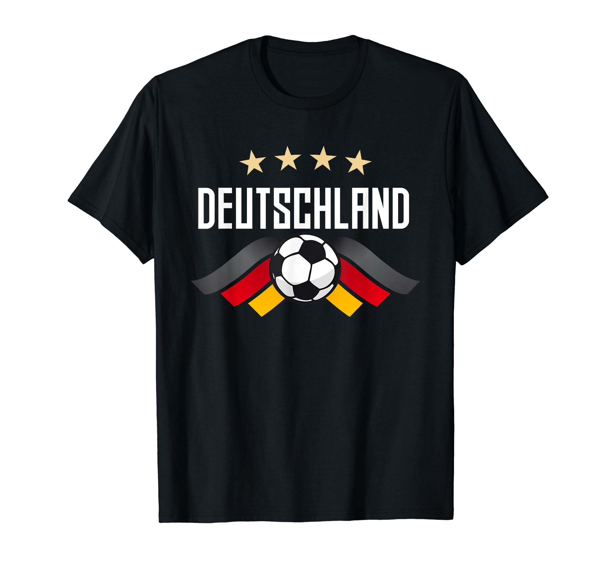 Deutschland Soccer Germany Team Flag T-Shirt - Trendy Graphic Men Women - T-Shirt, Sweatshirt, Hoodie