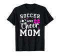Soccer And Cheer Mom Proud T-Shirt - Custom Art Print Men Women - T-Shirt, Sweatshirt, Hoodie