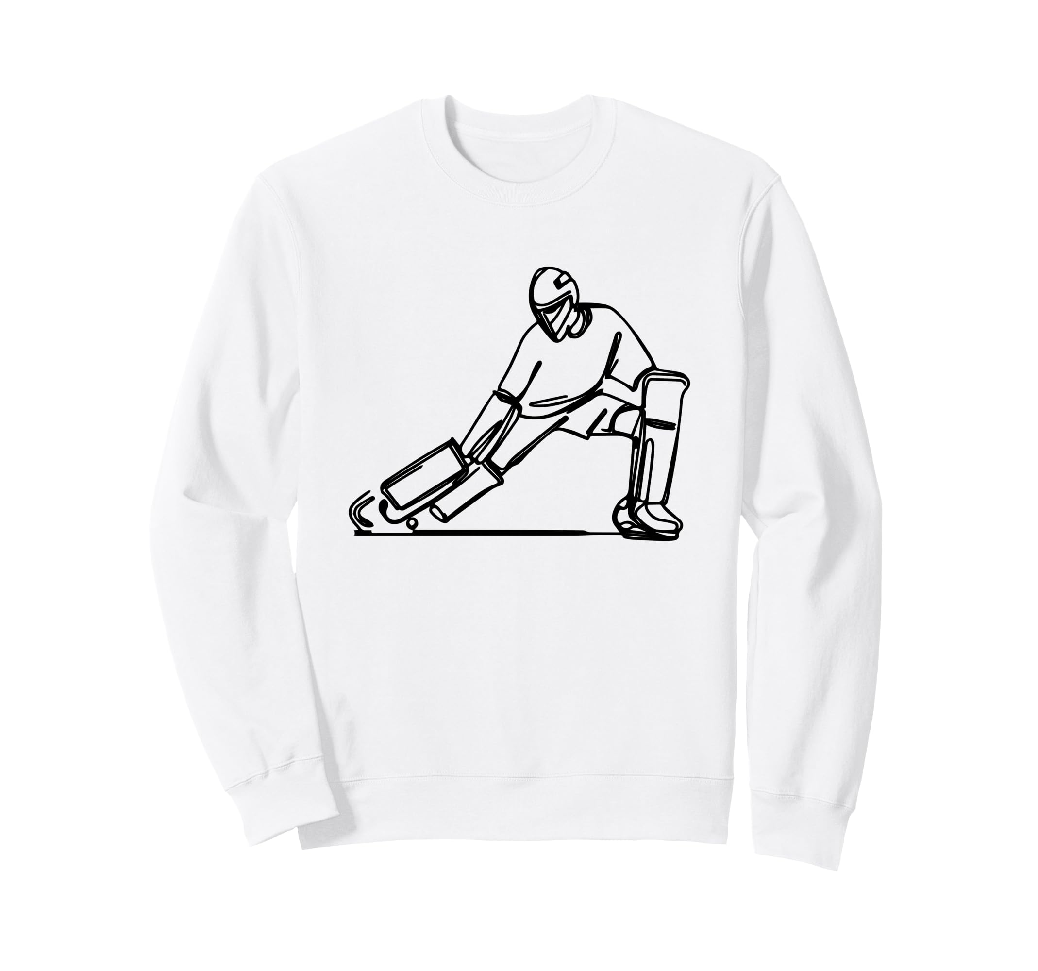 Field Hockey Goalkeeper Field Hockey Sweatshirt - Trendy Graphic Men Women - T-Shirt, Sweatshirt, Hoodie