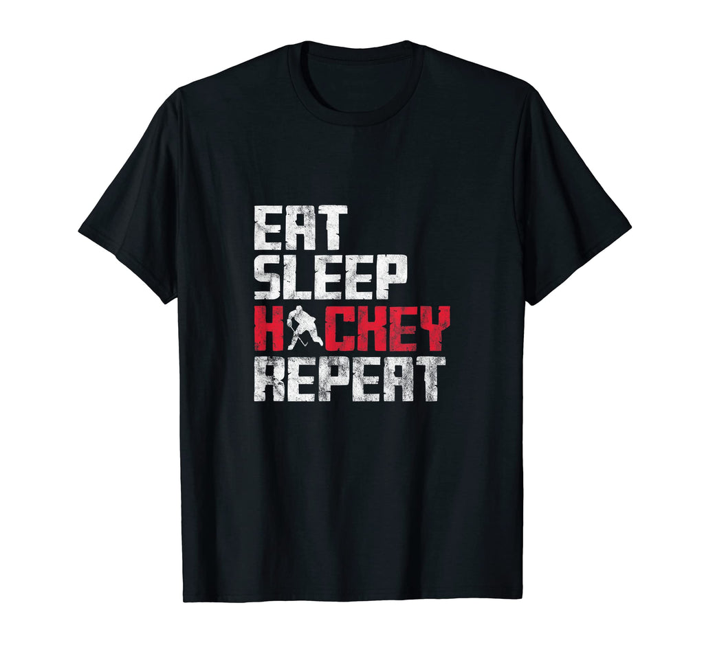 Ice Hockey Player Hockey Team Goalie T-Shirt - Novelty Apparel Men Women - T-Shirt, Sweatshirt, Hoodie