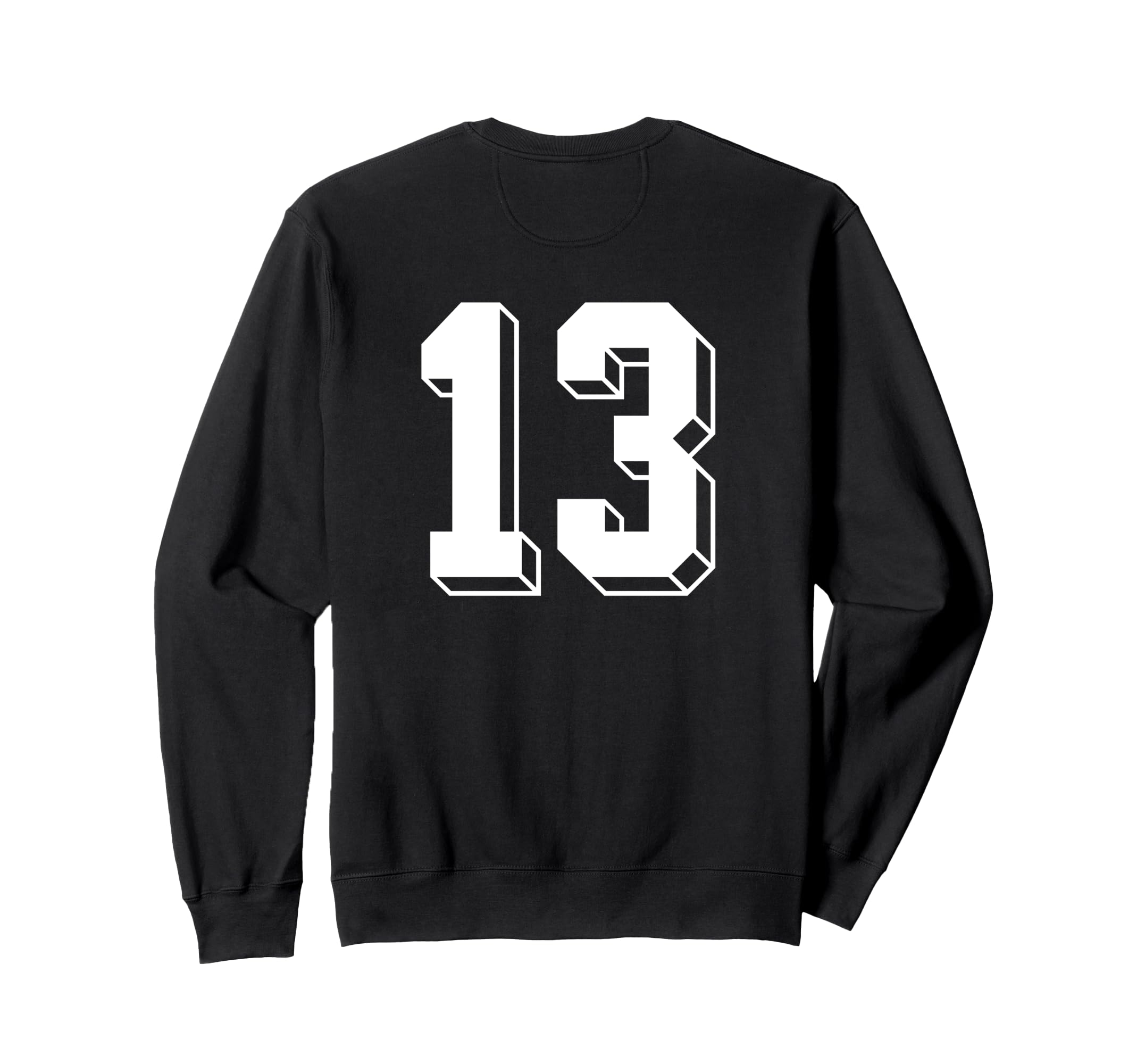 Number 13 Backside 80S 90S Team Sweatshirt - Unique Graphic Men Women - T-Shirt, Sweatshirt, Hoodie
