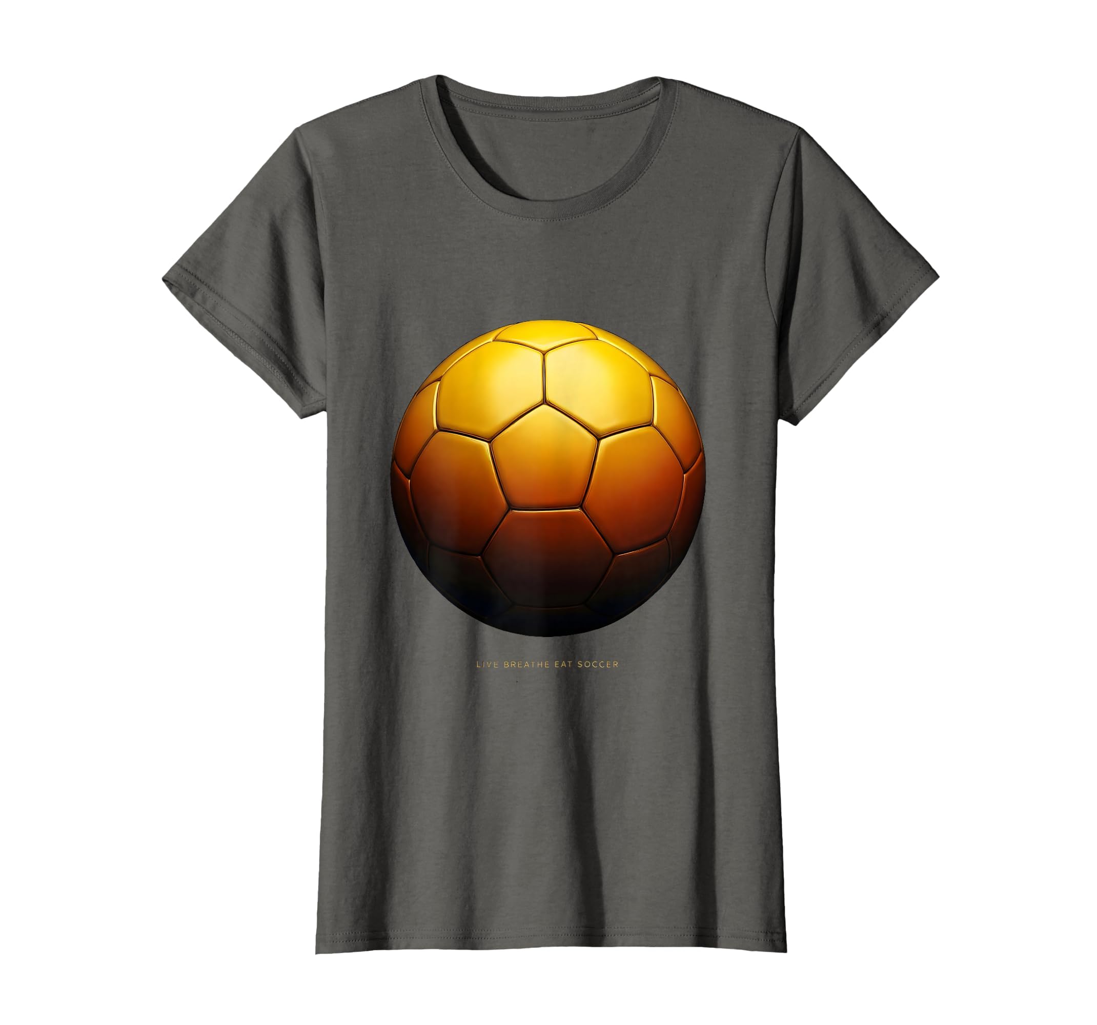 Live Breathe Eat Soccer Passionate Fan T-Shirt - Trendy Graphic Men Women - T-Shirt, Sweatshirt, Hoodie
