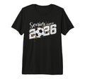 Senior Class 2026 Soccer Graduation T-Shirt - Custom Art Print Men Women - T-Shirt, Sweatshirt, Hoodie