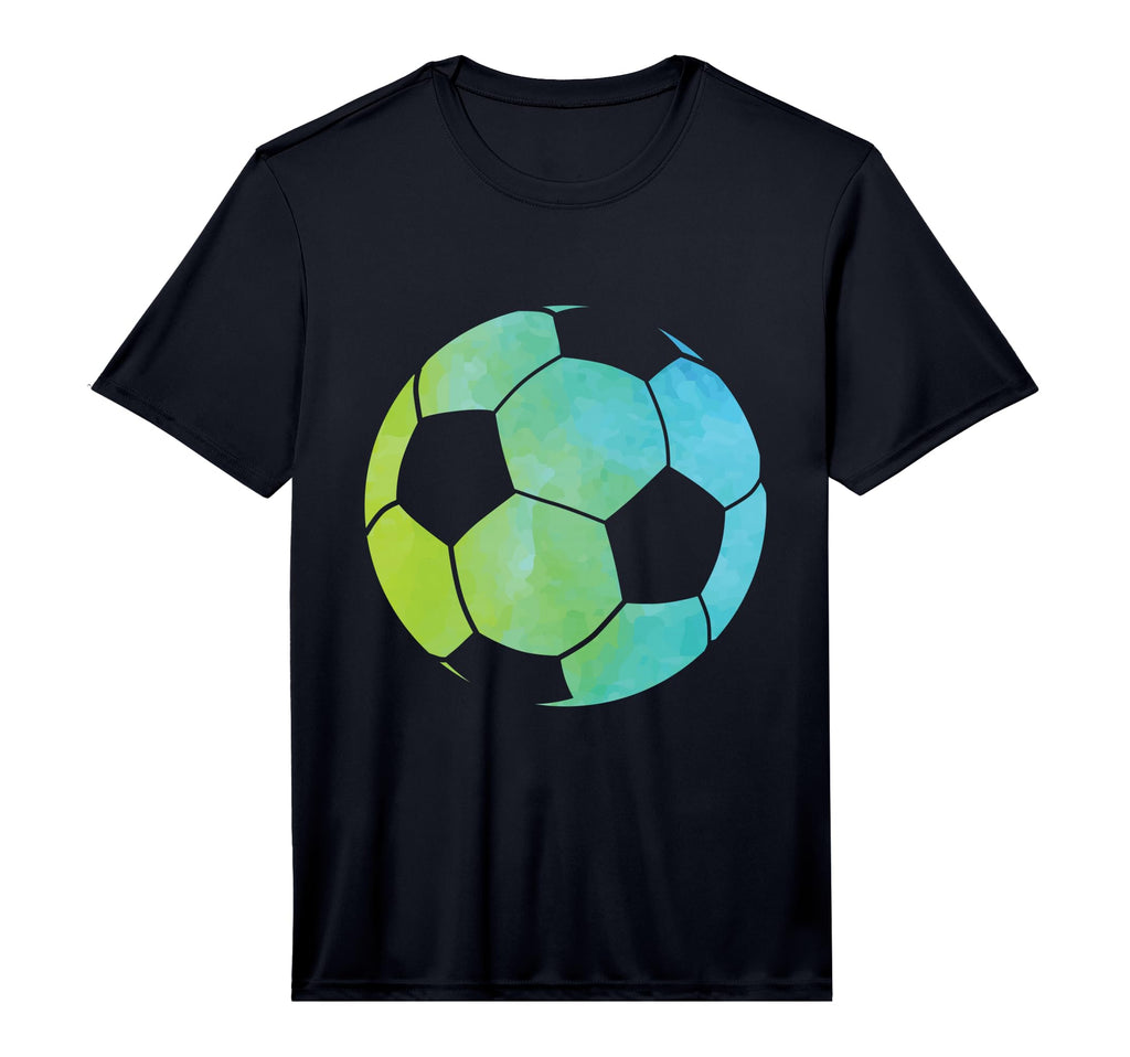 Watercolor Soccer Ball Soccer Gift T-Shirt - Fun Novelty Design for Adults - T-Shirt, Sweatshirt, Hoodie