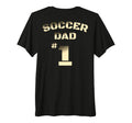Mens Soccer Dad Tri Blend T-Shirt - Fun Novelty Design Unisex - T-Shirt, Sweatshirt, Hoodie
