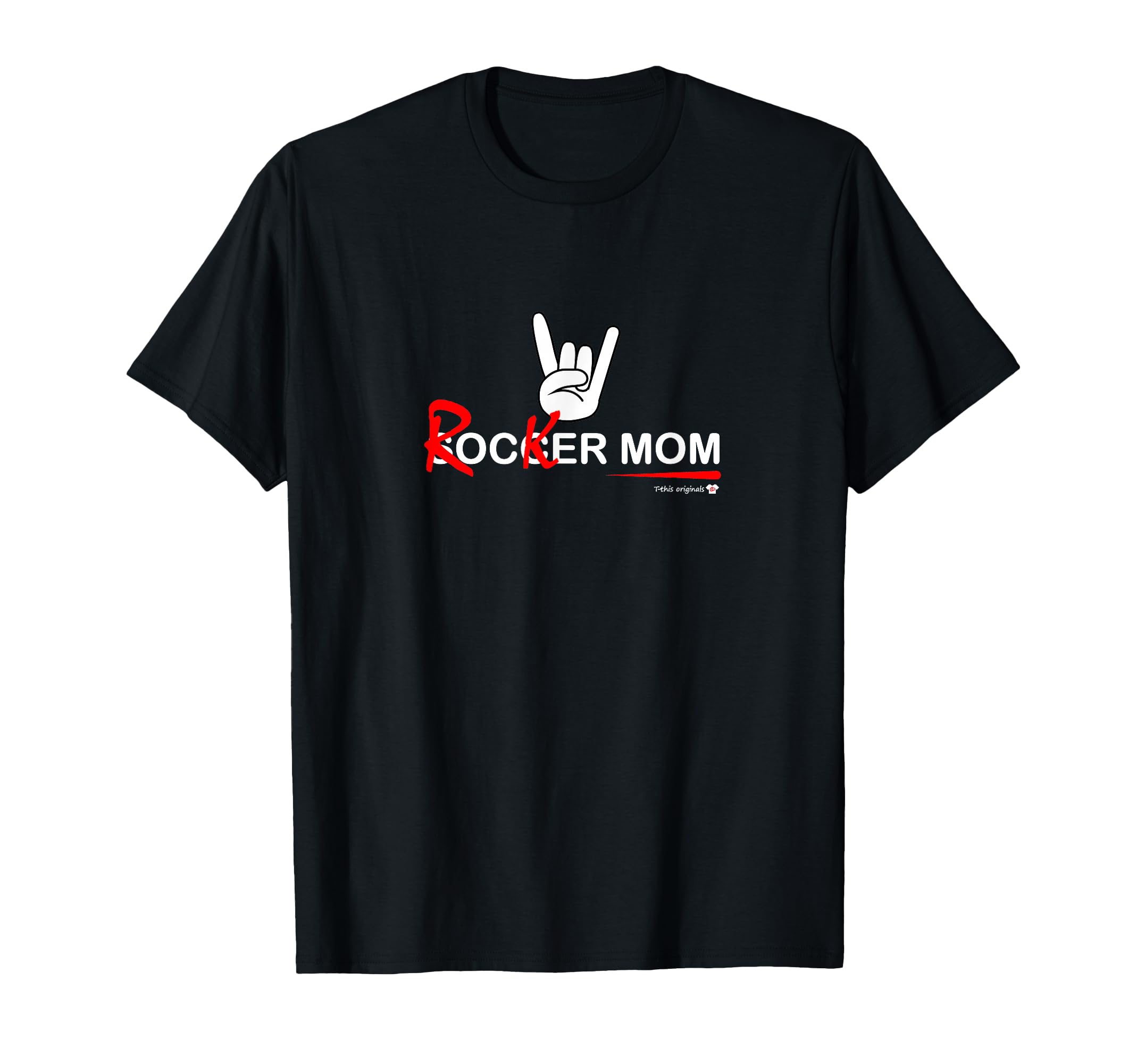 Soccer Mom Rocker Mom Rock Rebellious And T-Shirt - Novelty Apparel Unisex - T-Shirt, Sweatshirt, Hoodie
